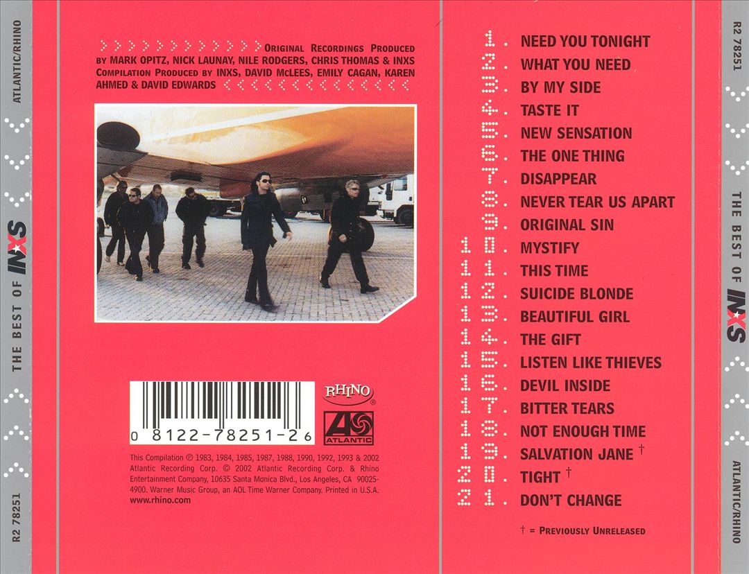 Best of INXS [Rhino] cover art