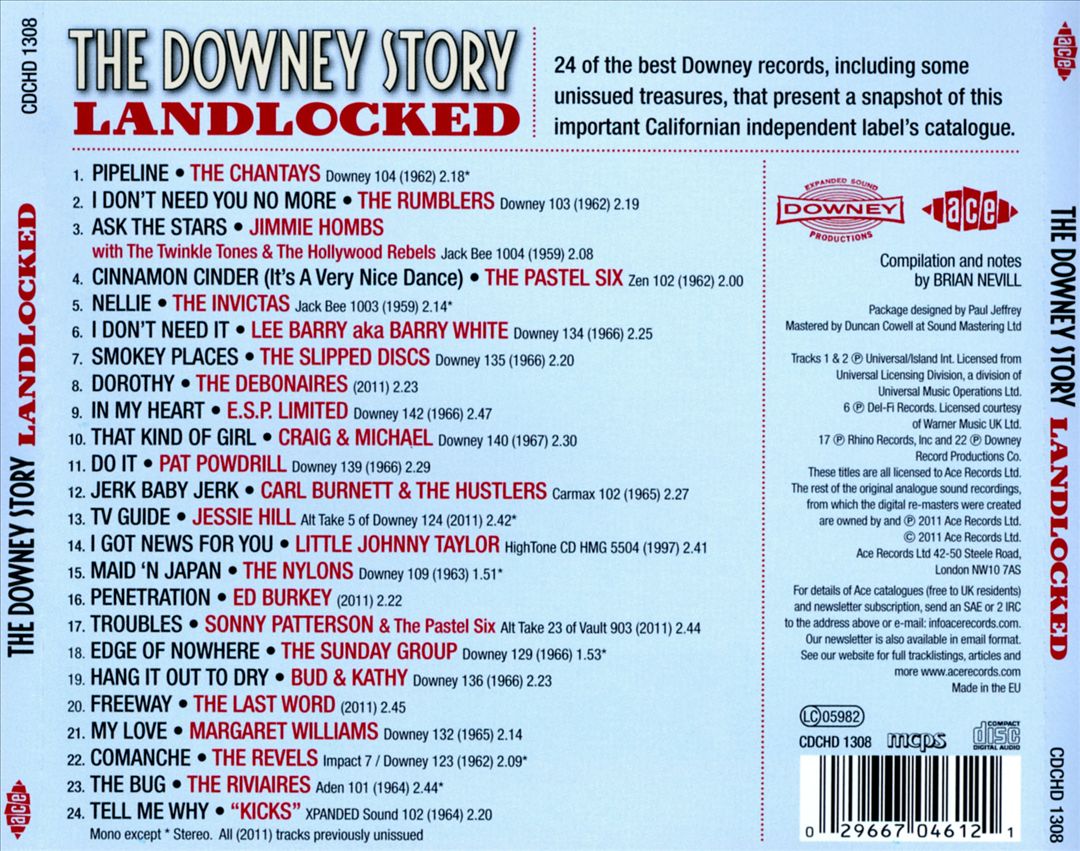 Landlocked: The Downey Story cover art