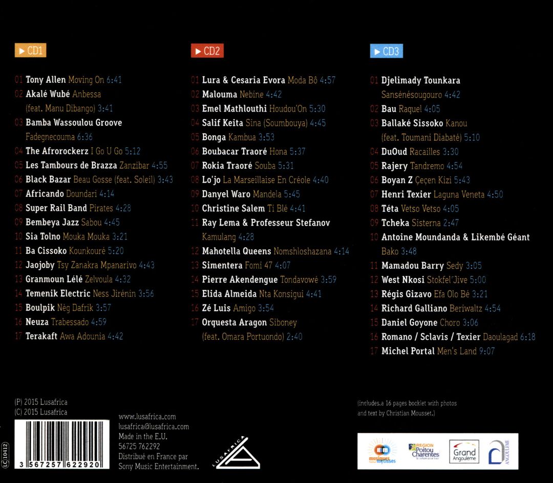 Musiques Metisses: 40 Ans de Festival D'Angouleme cover art