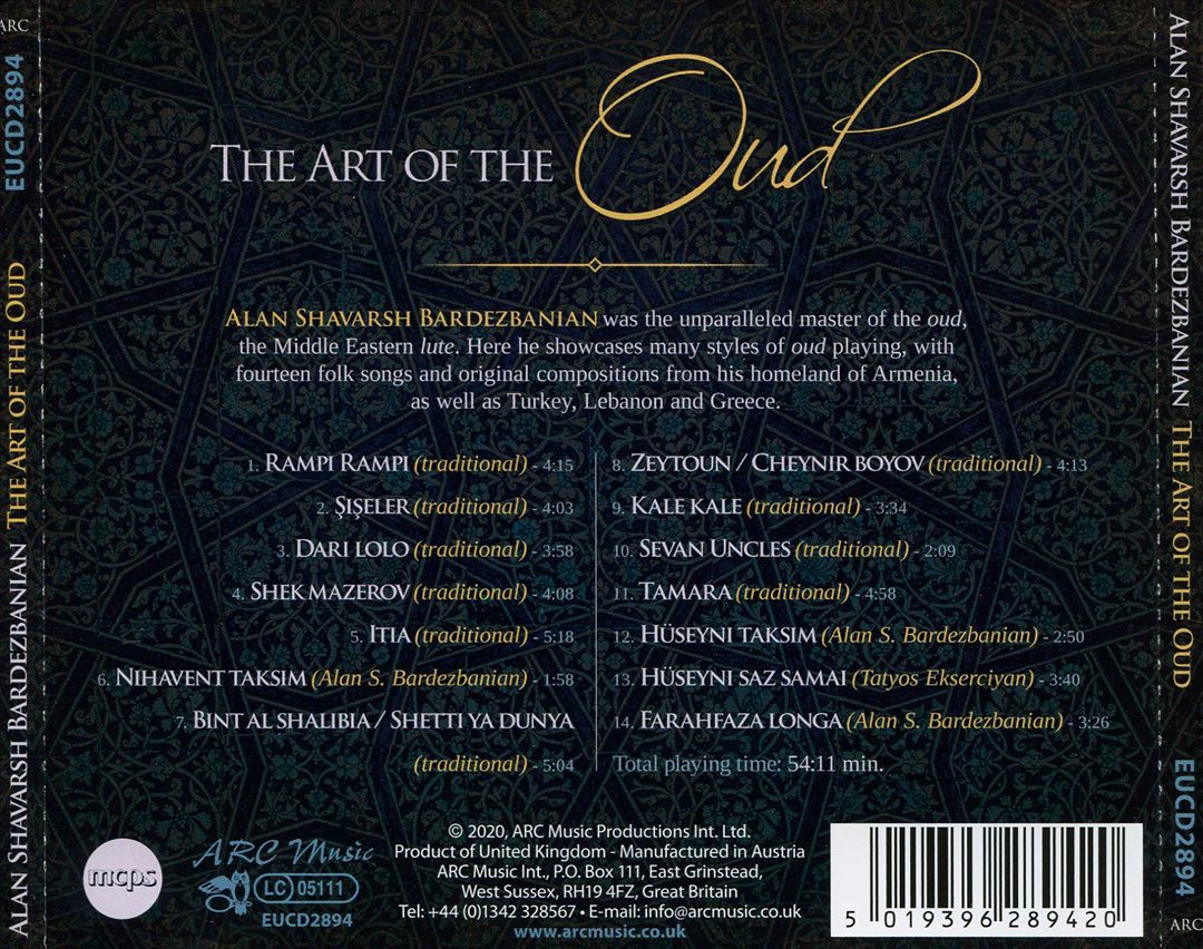 Art of the Oud: From Armenia and the Eastern Mediterran cover art