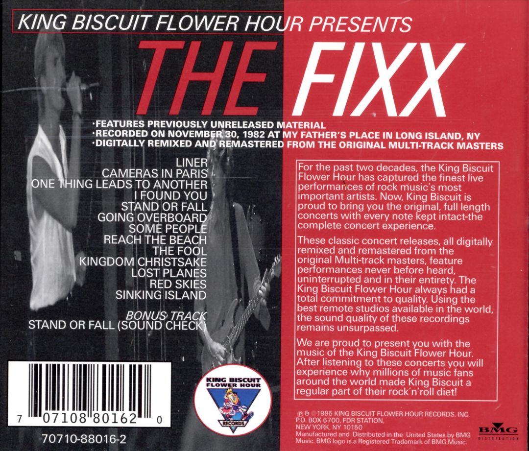 King Biscuit Flower Hour: New York 1982 (In Concert) cover art