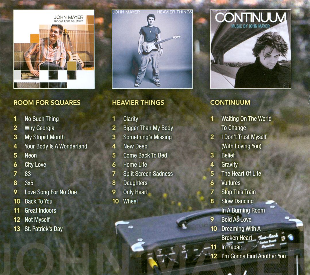 Room for Squares/Heavier Things/Continuum cover art