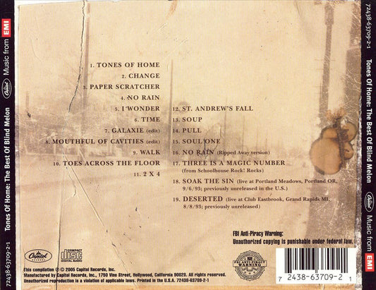 Best of Blind Melon cover art