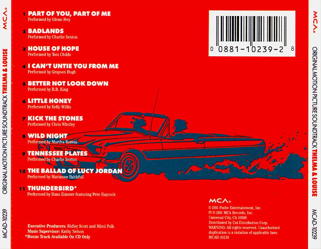 Thelma & Louise [Original Motion Picture Soundtrack] cover art