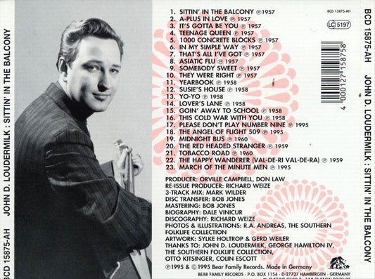 Sittin' in the Balcony cover art