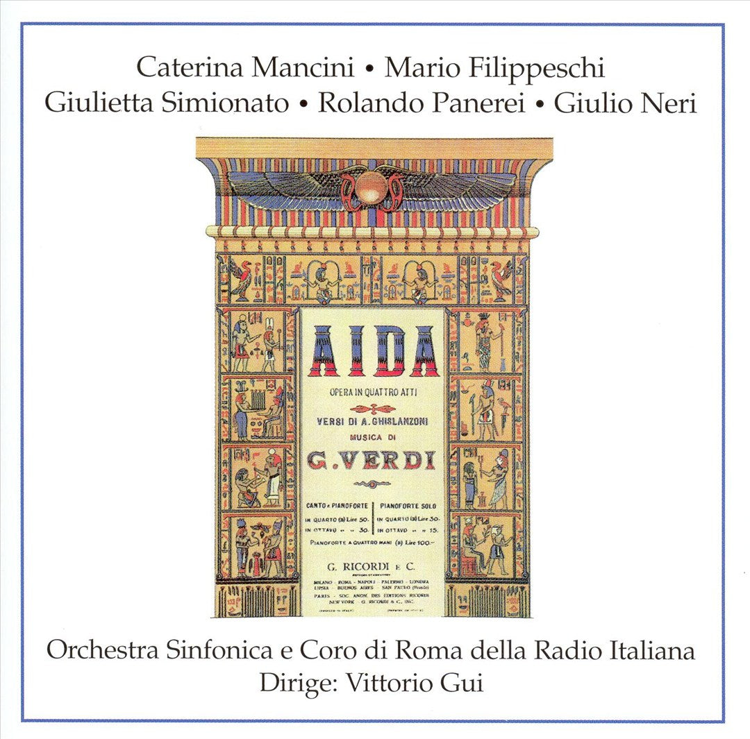 Verdi: Aida cover art