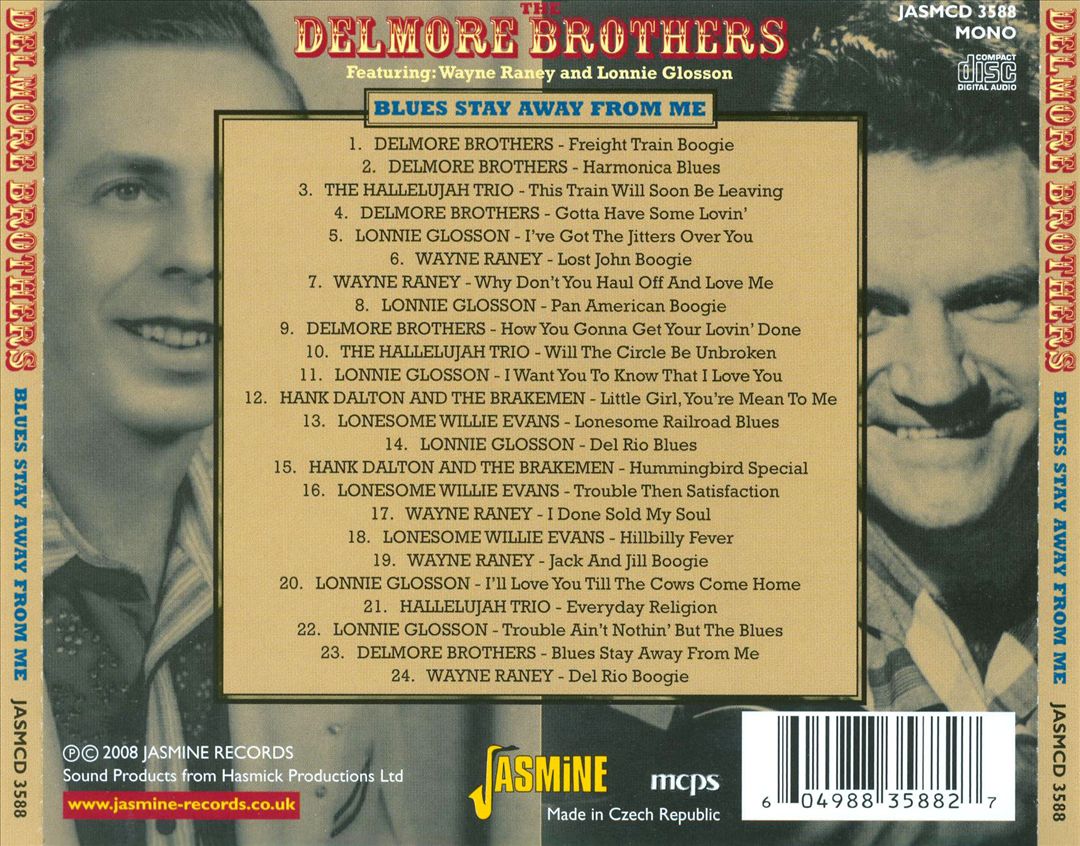 Blues Stay Away from Me [Jasmine] cover art