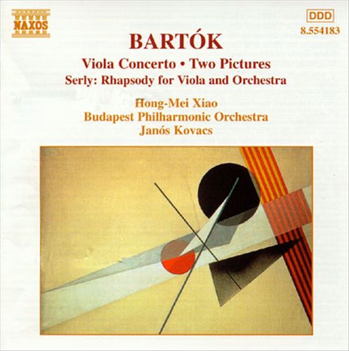 Bartók: Viola Concerto; Two Pictures; Serly: Rhapsody for Viola and Orchestra cover art