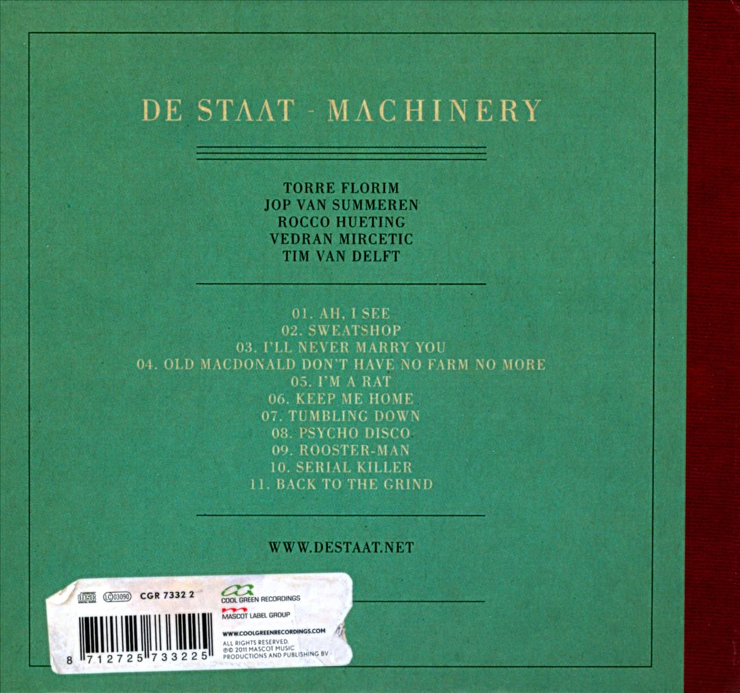 Machinery cover art