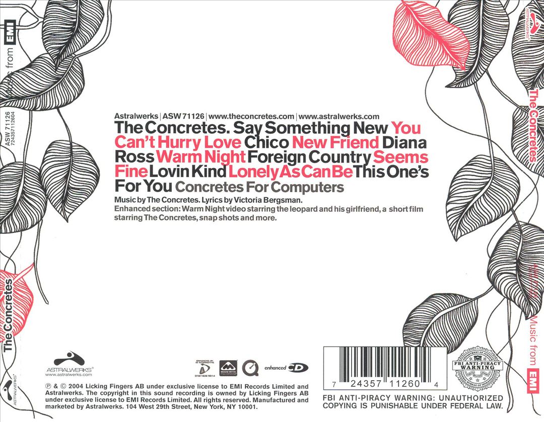Concretes cover art