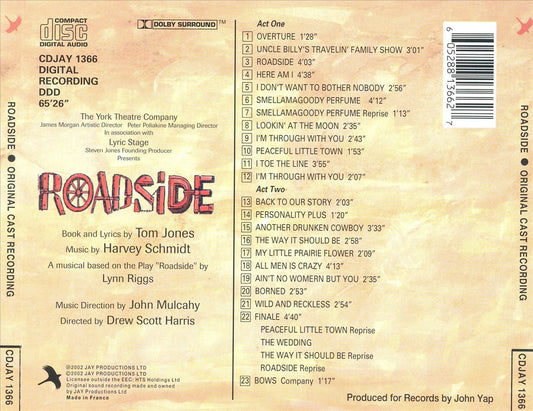 Roadside [Original Cast Recording] cover art