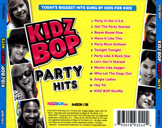 Kidz Bop Party Hits cover art