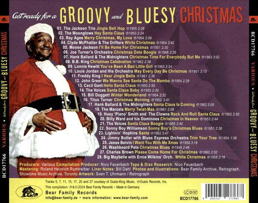 Get Ready For A Groovy And Bluesy Christmas cover art
