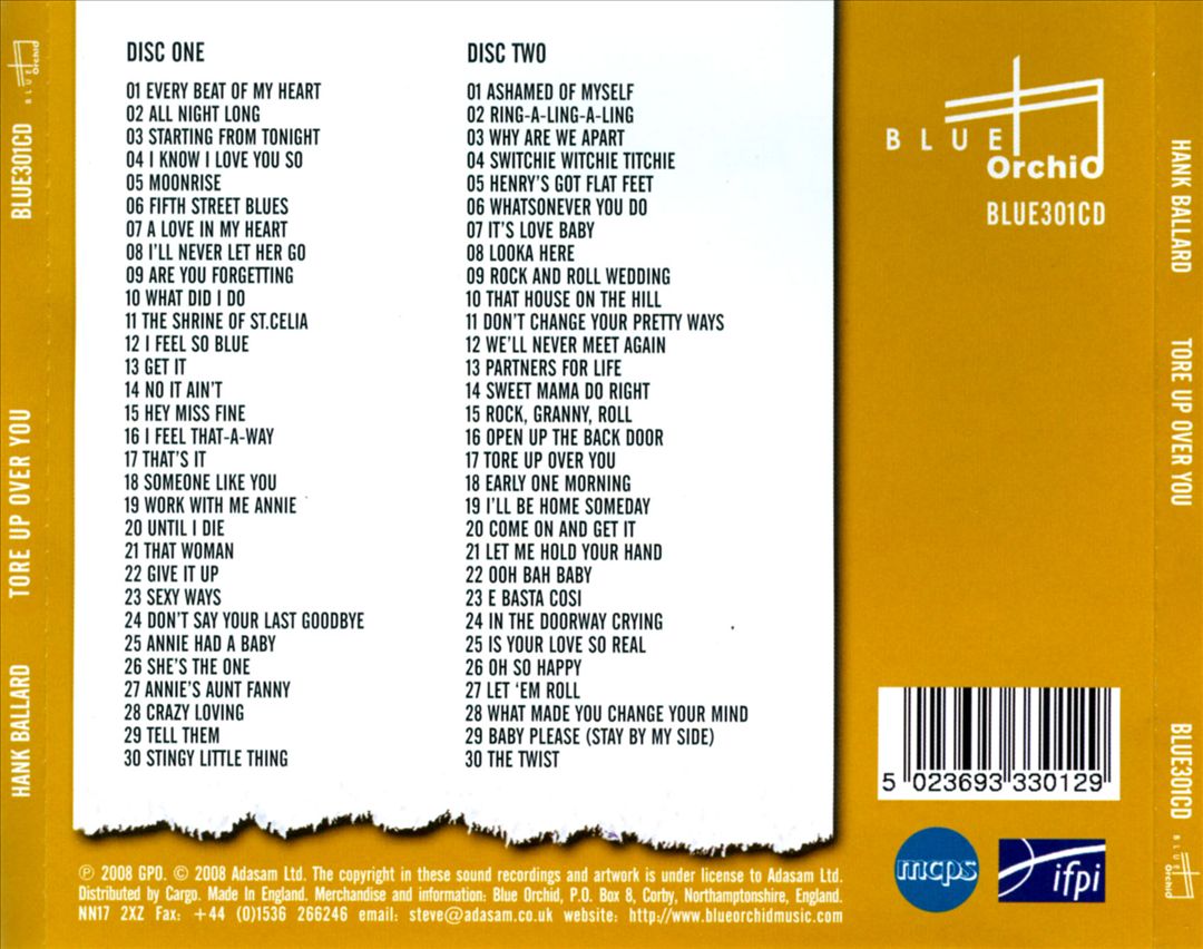 Tore Up Over You cover art