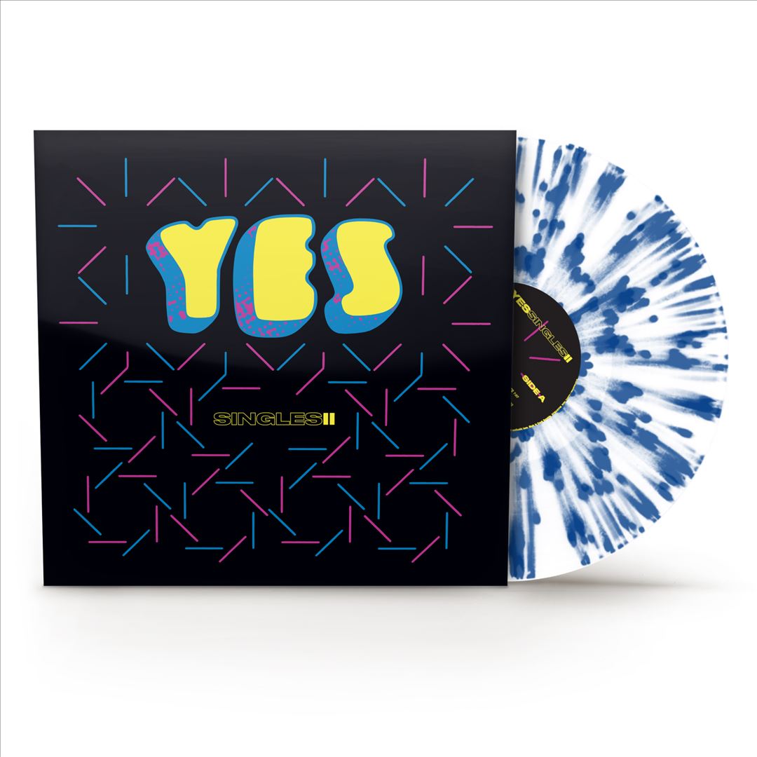 YesSingles2 [Blue & White Splatter Vinyl] cover art