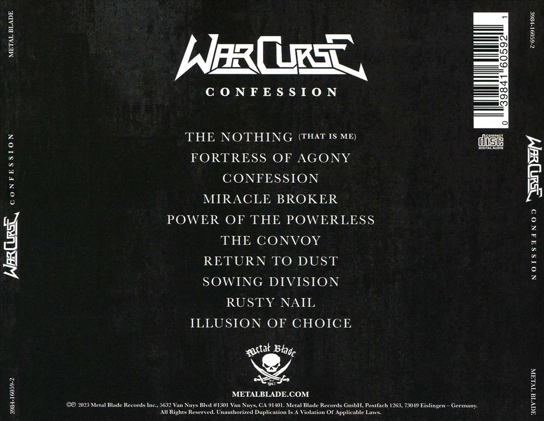 Confession cover art