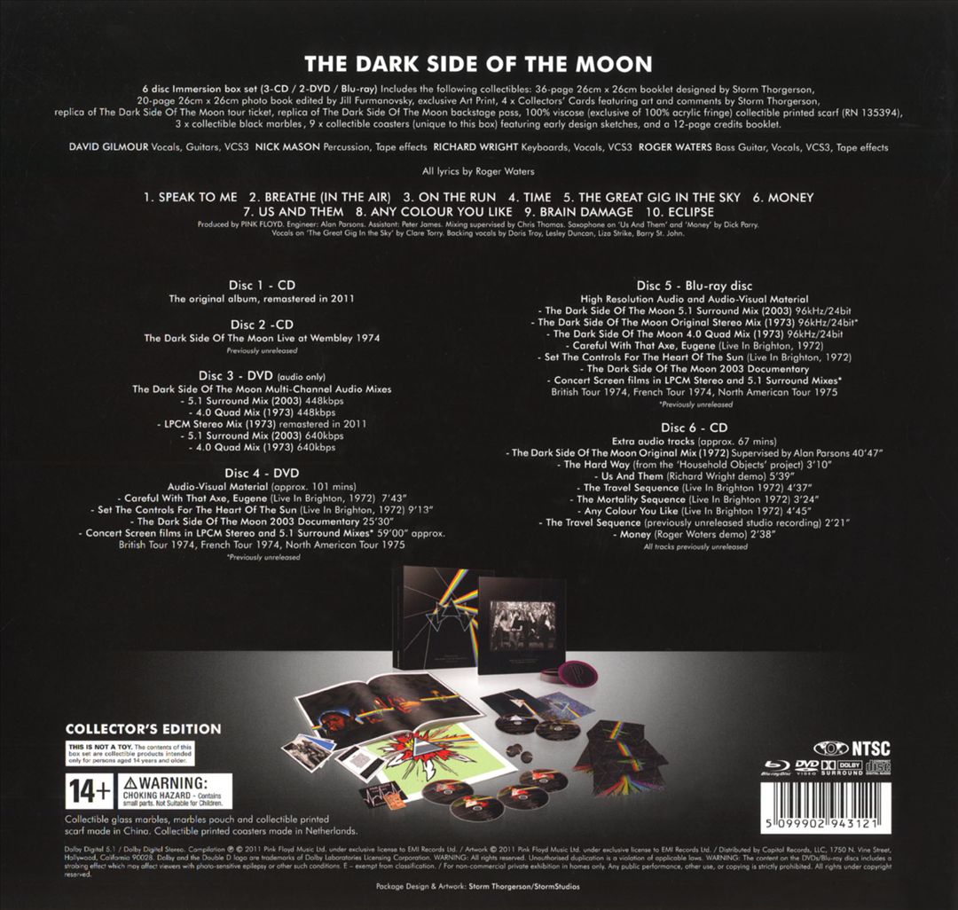 Dark Side of the Moon [Immersion Edition] cover art