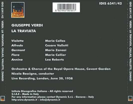 Verdi: La Traviata cover art
