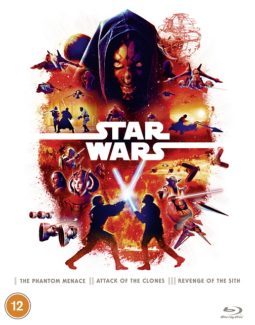 STAR WARS TRILOGY EPISODES I II & III cover art