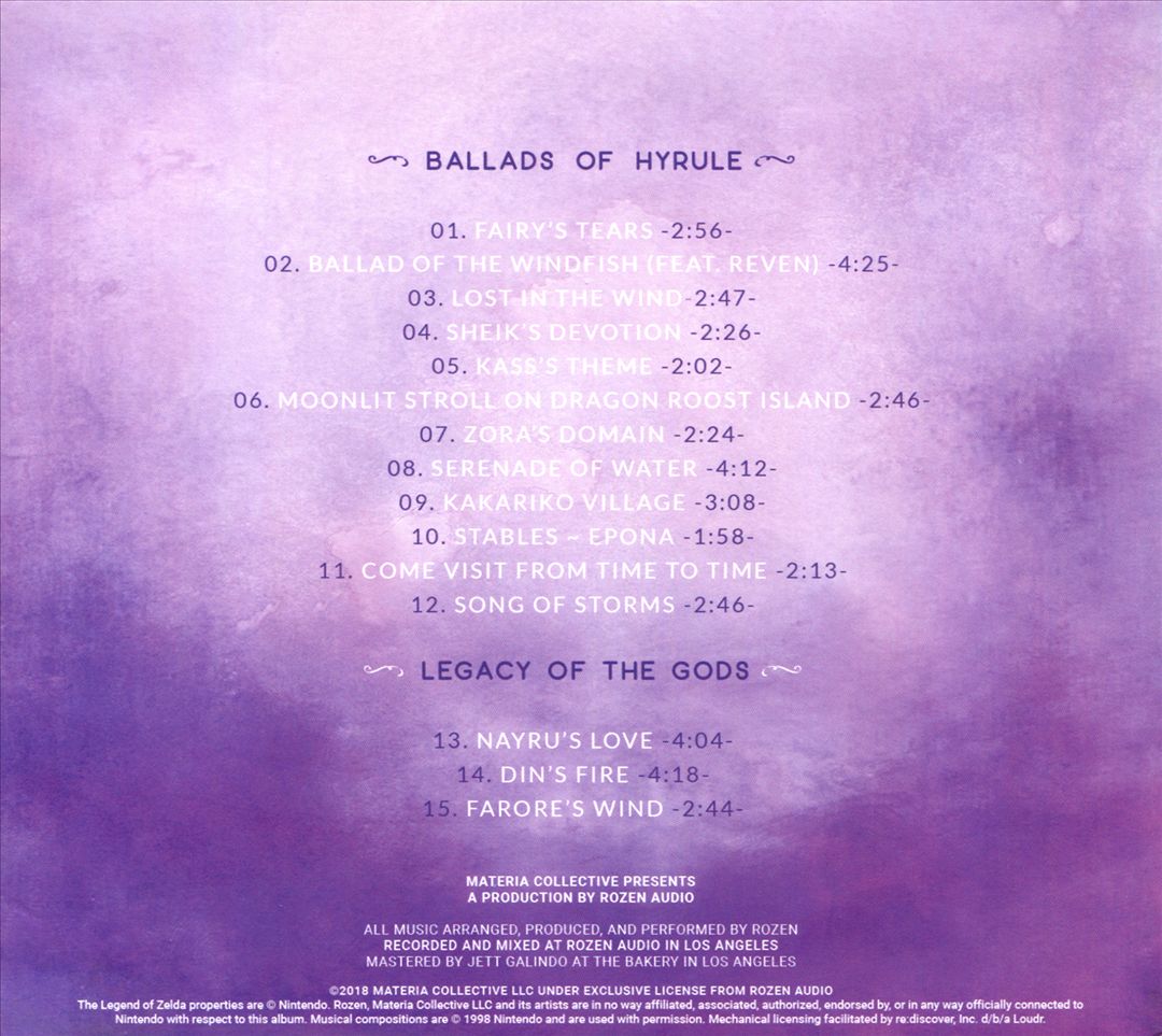 Ballads of Hyrule [Deluxe Edition] cover art