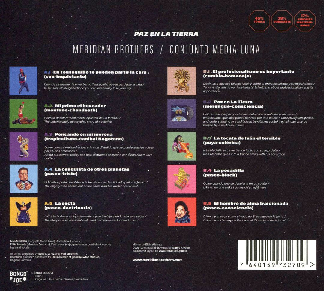 Paz en La Tierra cover art