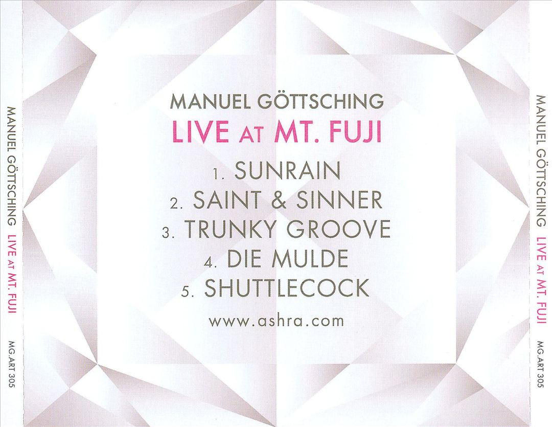 Live at Mt. Fuji cover art