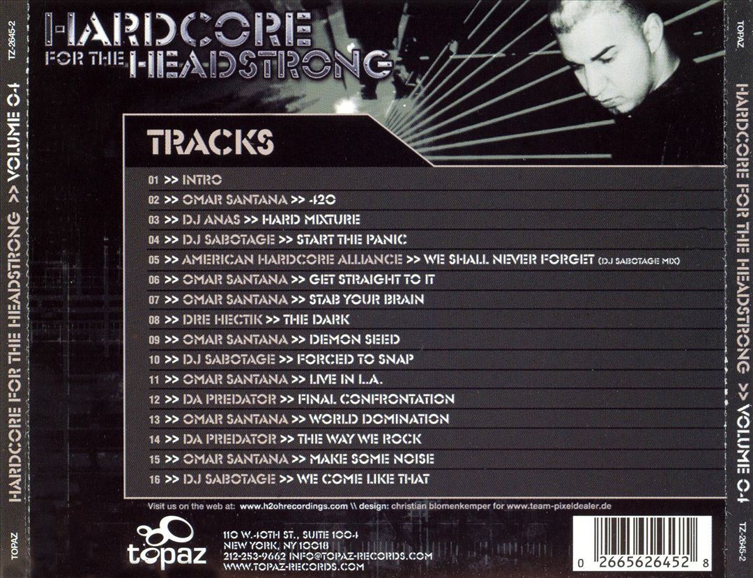 Hardcore for the Headstrong: Epiphany [2002] cover art