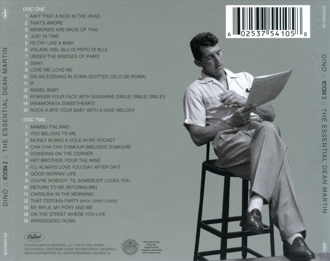 Dino: Icon 2 - The Essential Dean Martin cover art