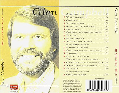 Southern Nights: Greatest Hits cover art