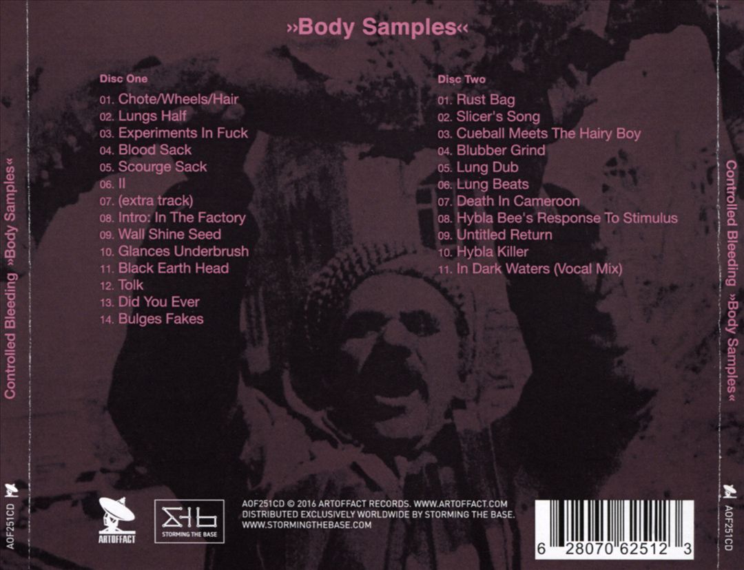 Body Samples cover art