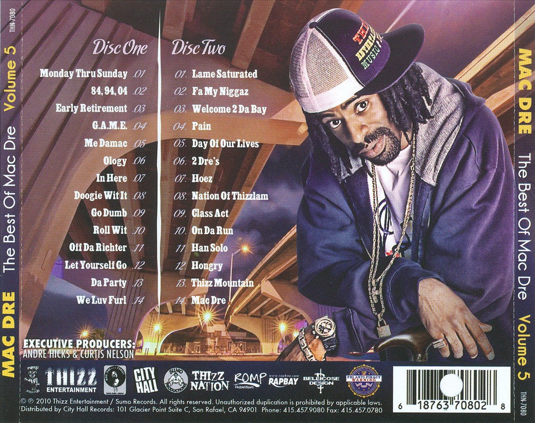 Best of Mac Dre, Vol. 5 cover art