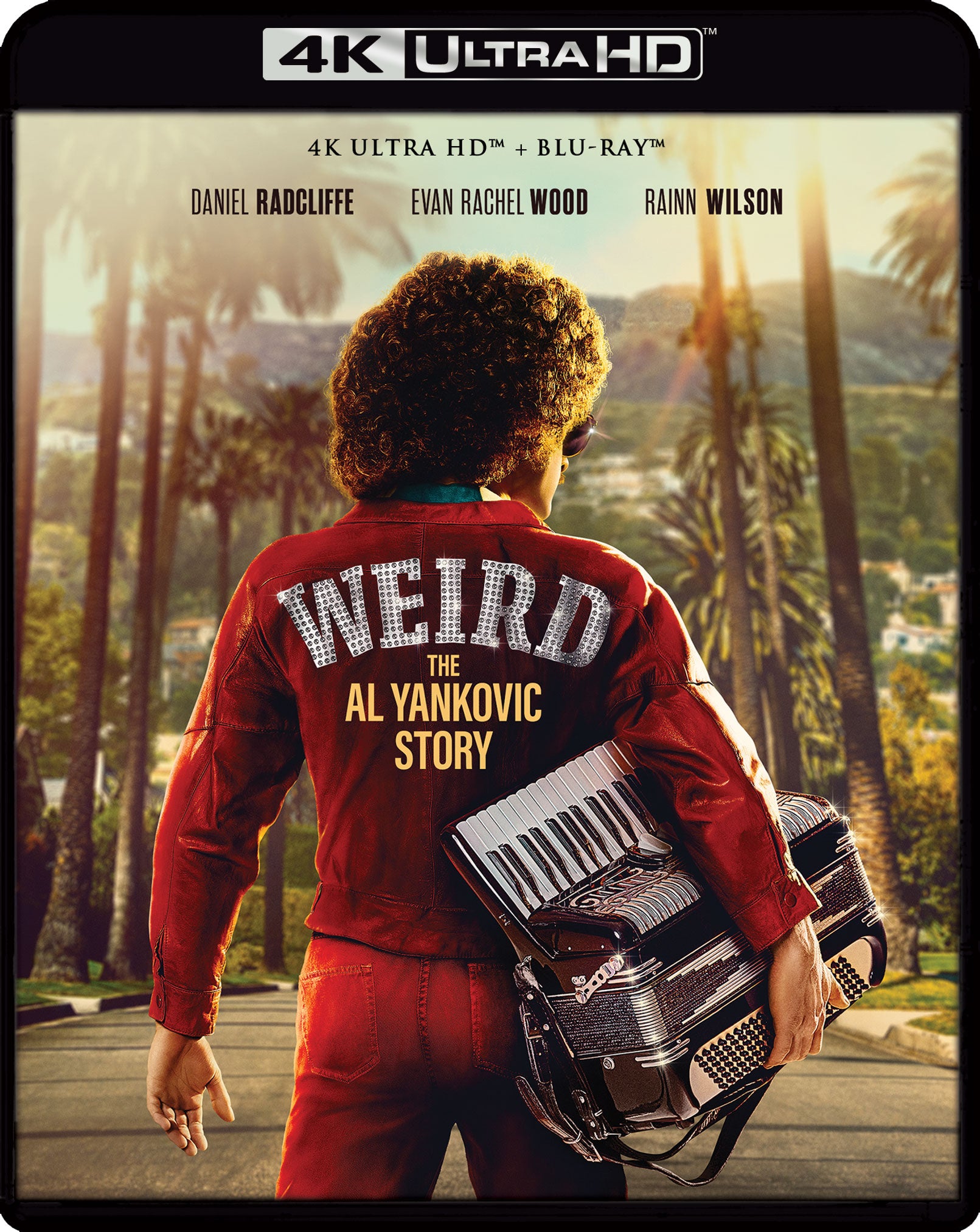 Weird: The Al Yankovic Story [4K Ultra HD Blu-ray] cover art