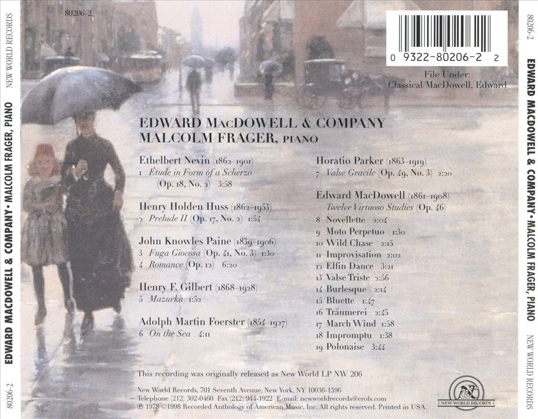 Edward MacDowell & Company cover art
