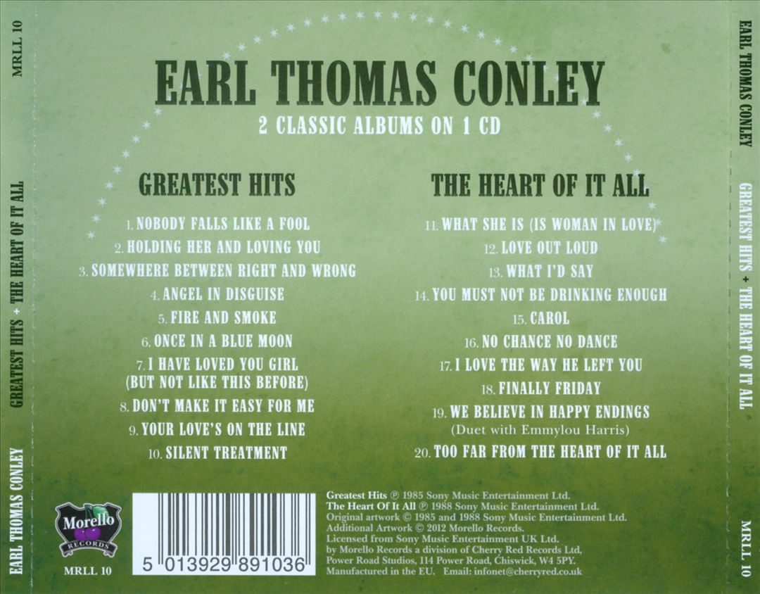 Greatest Hits/The Heart of It All cover art