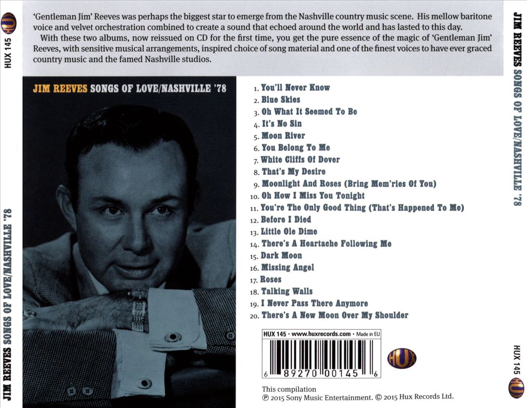 Songs of Love/Nashville '78 cover art