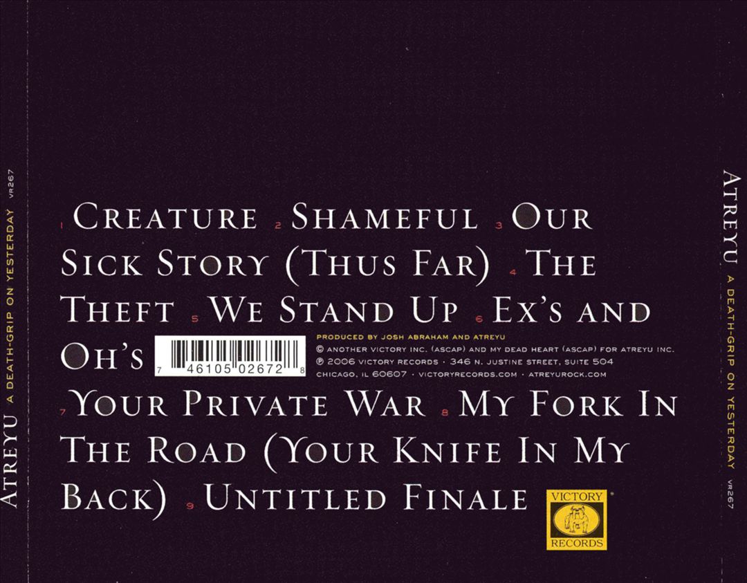 Death-Grip on Yesterday cover art