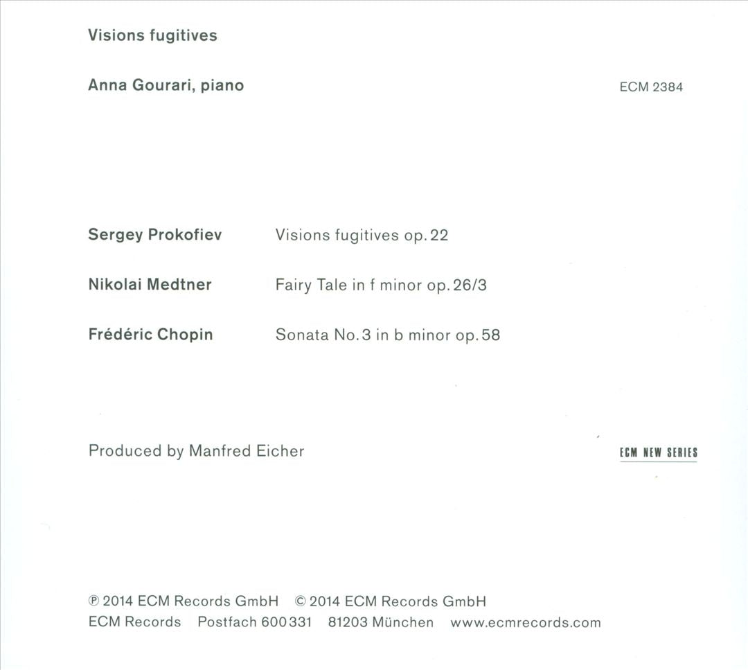 Visions fugitives cover art