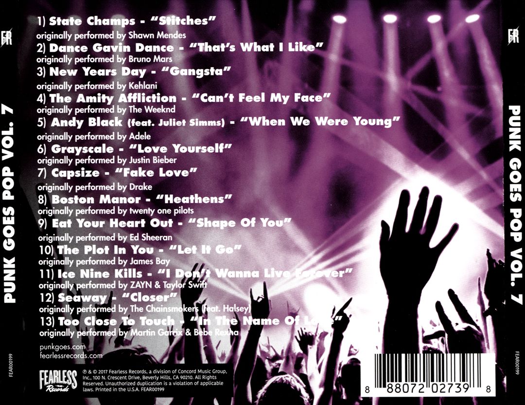 Punk Goes Pop, Vol. 7 cover art