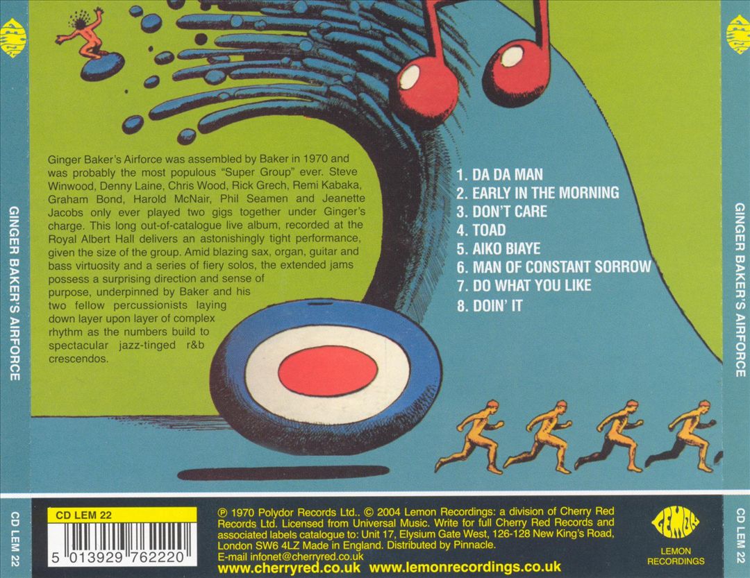 Ginger Baker's Air Force cover art