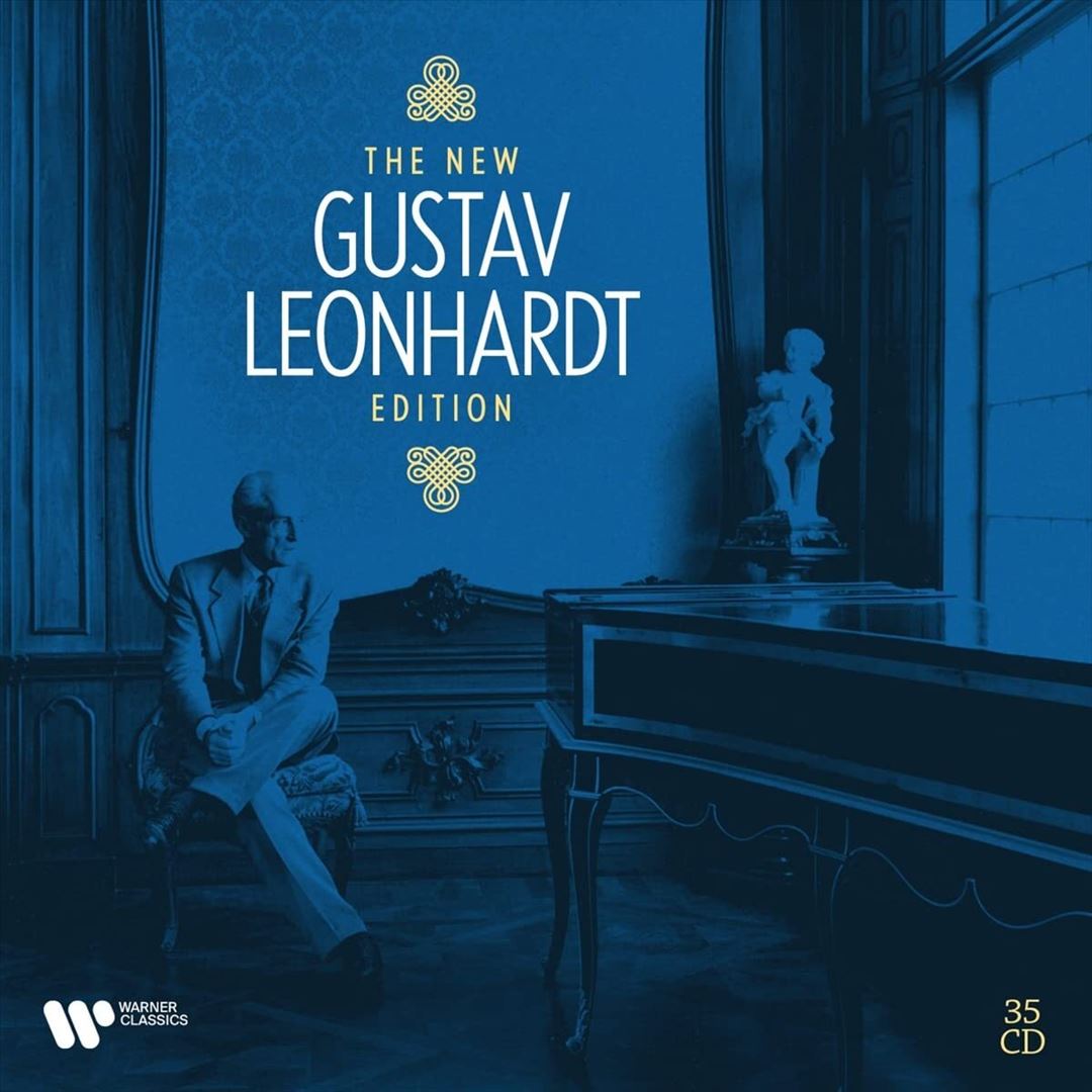 New Gustav Leonhardt Edition cover art
