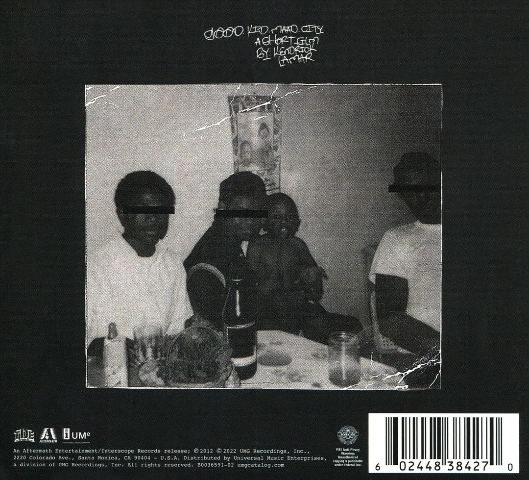 good kid, m.A.A.d city [10th Anniversary Edition] cover art
