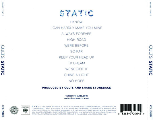 Static cover art