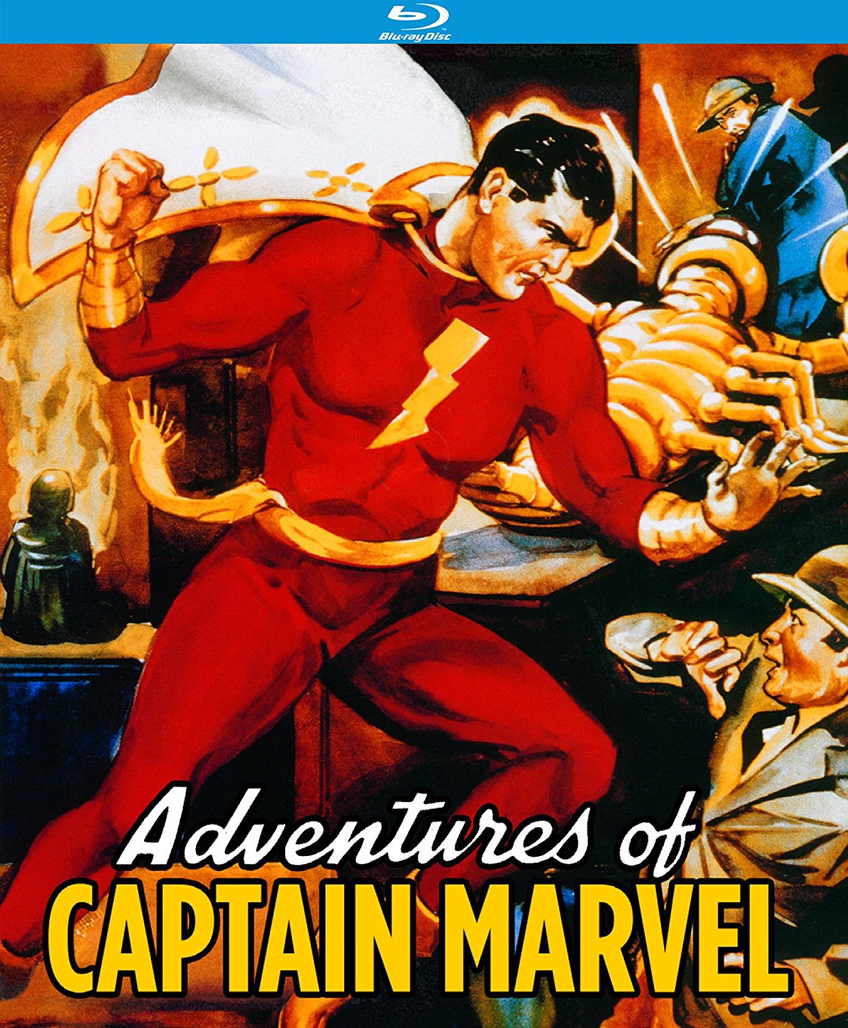 Adventures of Captain Marvel [Blu-ray] cover art