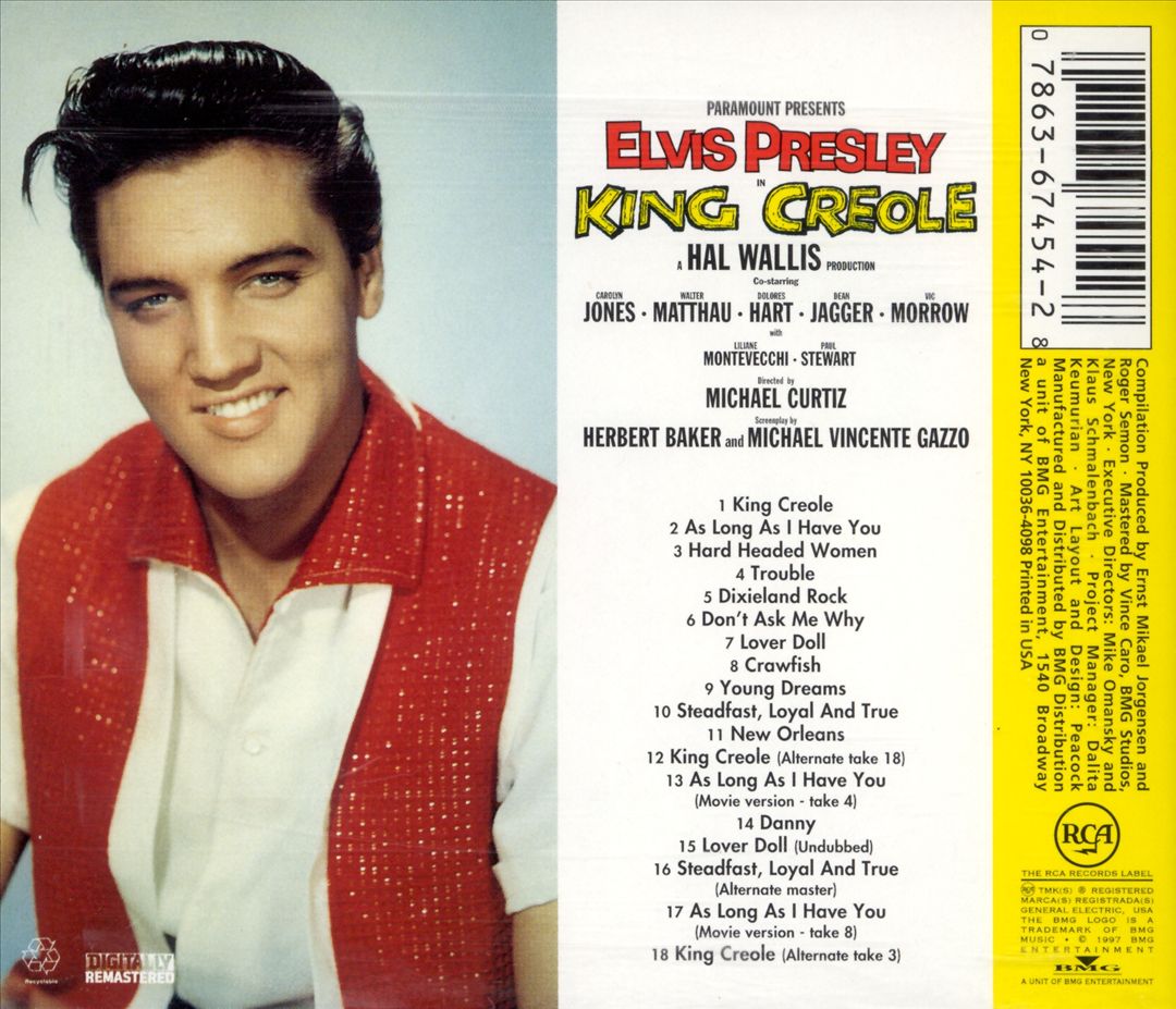 King Creole cover art