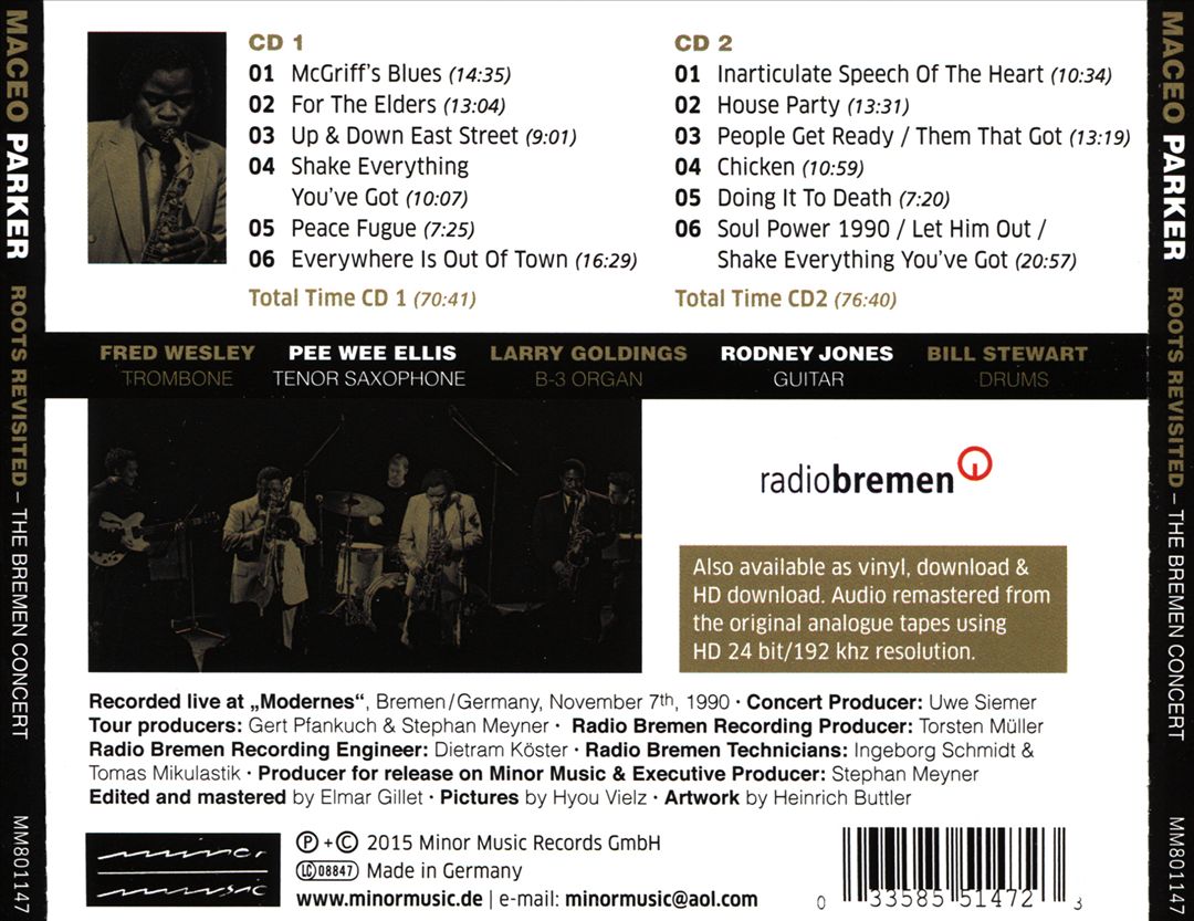 Roots Revisited: Bremen Concert cover art