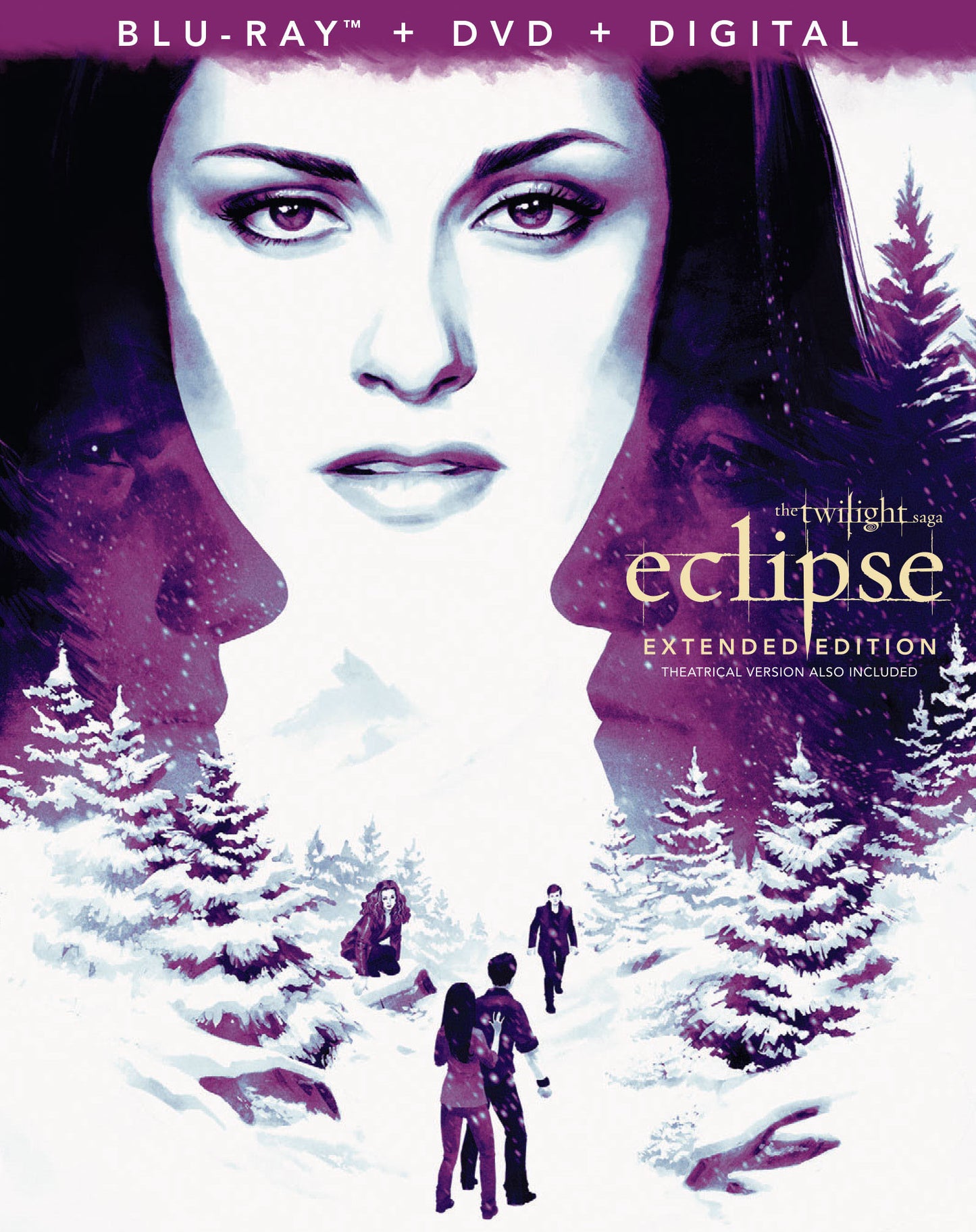Twilight Saga: Eclipse [Includes Digital Copy] [Blu-ray/DVD] cover art