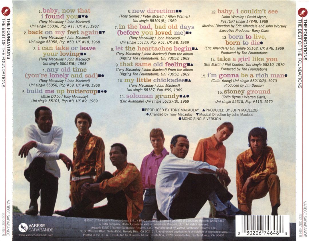 Best of the Foundations [Varèse Sarabande] cover art