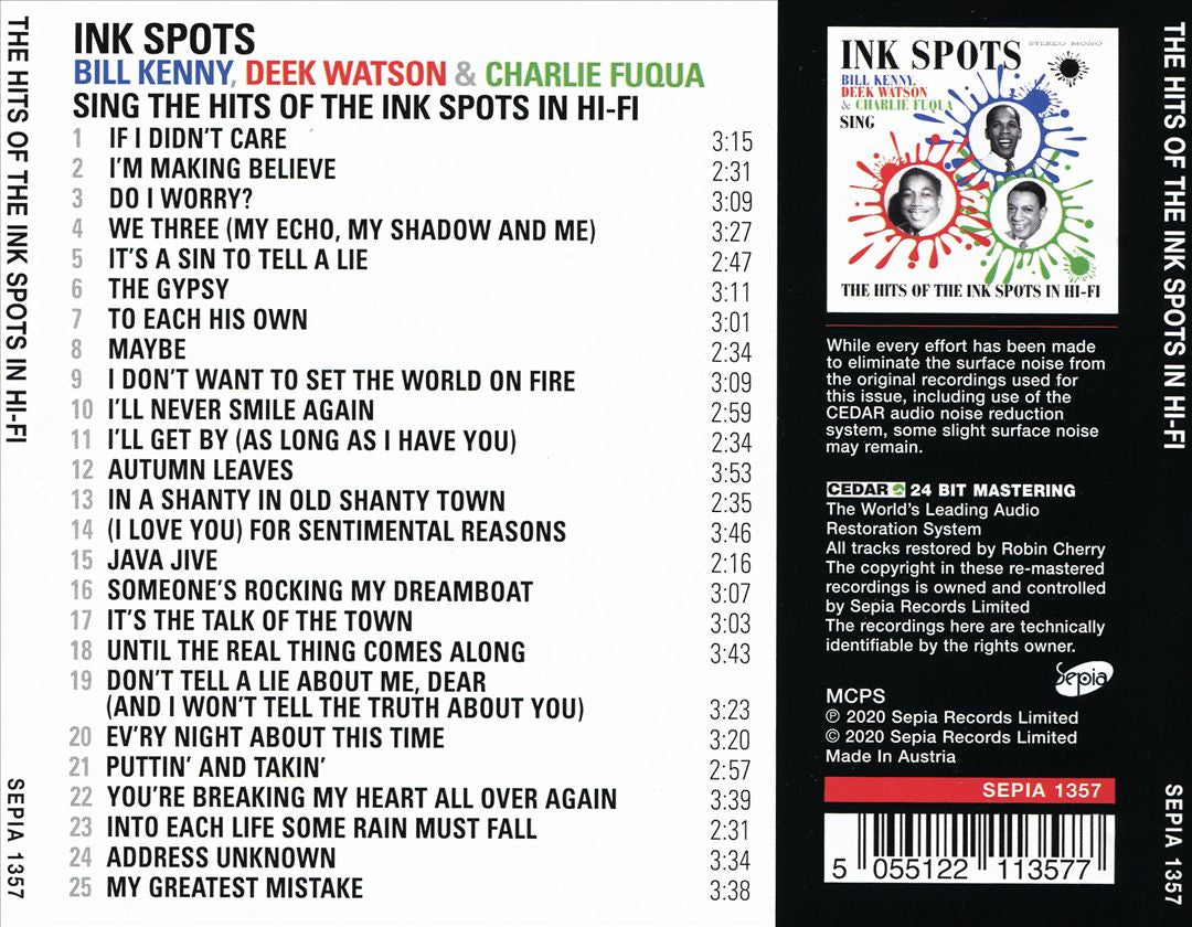 Sing the Hits of the Ink Spots in Hi-Fi cover art