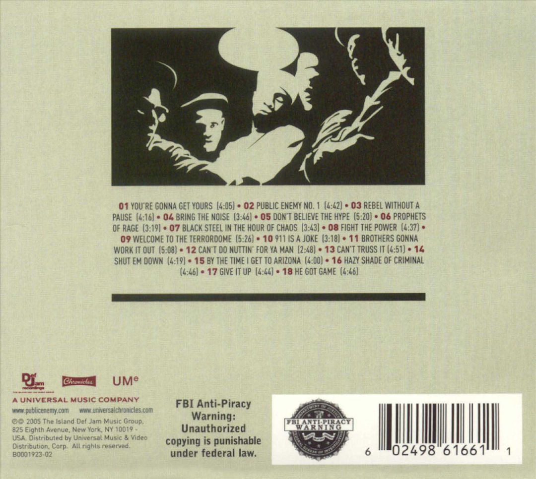 Power to the People and the Beats: Public Enemy's Greatest Hits cover art