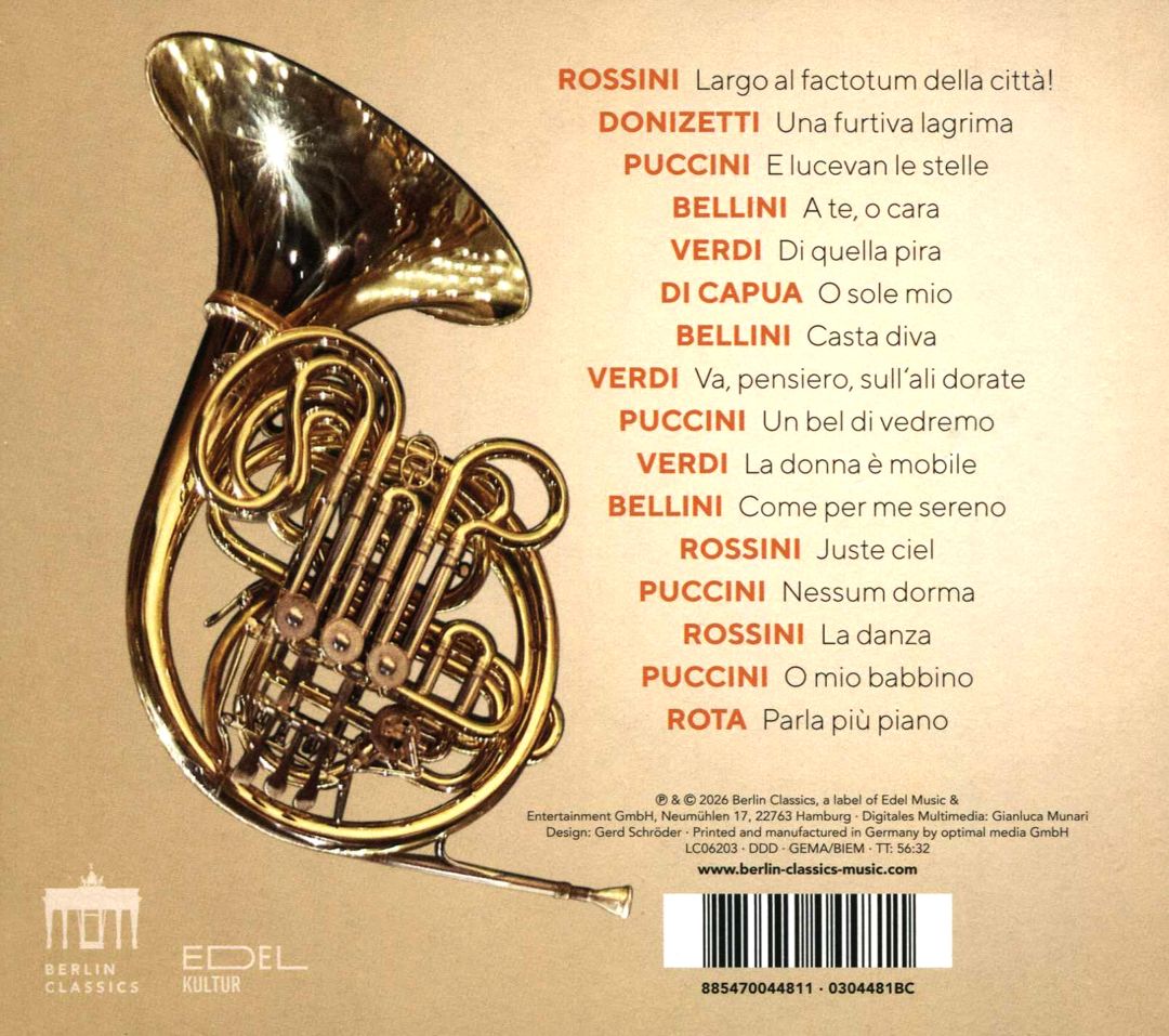 Senza Parole: Italian Arias for Horn cover art
